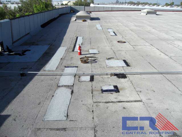 roof splits repair